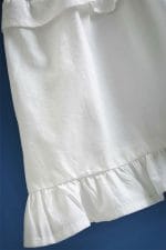 Robe chemise blanche - Vue detail bas